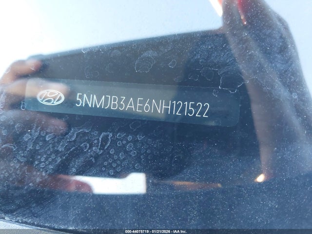 2022 Hyundai Tucson Sel მანქანა იყიდება აუქციონზე, vin: 5NMJB3AE6NH121522, აუქციონის ნომერი: 44075719