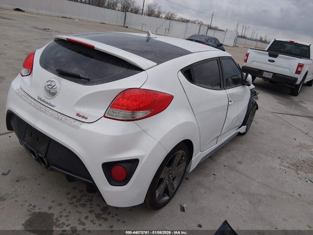 Hyundai Veloster Turbo W/blue 2014 KMHTC6AE3EU206314 Image 4