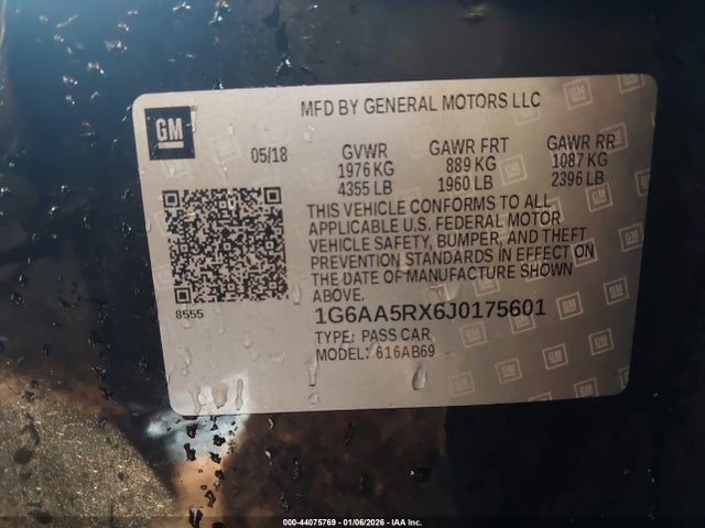 2018 CADILLAC ATS 1G6AA5RX6J0175601 Photo 8