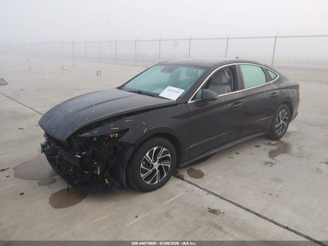 KMHL24JJ1PA084271 Hyundai Sonata Hybrid Blue