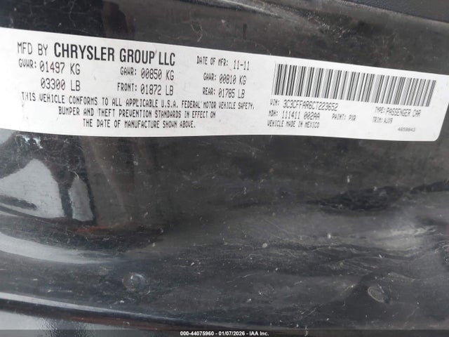 2012 FIAT 500 3C3CFFAR6CT223652 Photo 8