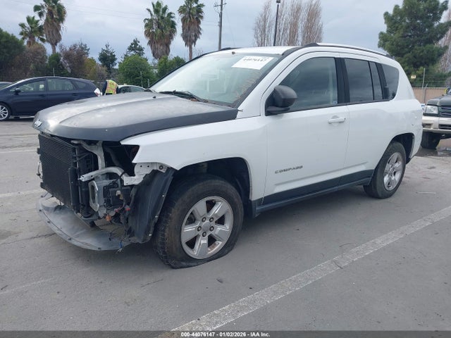2012 Jeep Compass Sport მანქანა იყიდება აუქციონზე, vin: 1C4NJDBB1CD662269, აუქციონის ნომერი: 44076147