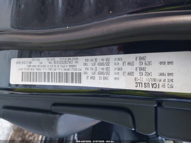 1C4RJFBG7KC618158 Jeep Grand Cherokee Limited X 4x4