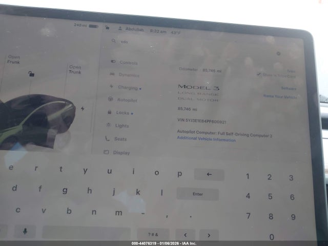 2023 TESLA MODEL 3 5YJ3E1EB4PF600921 Photo 6