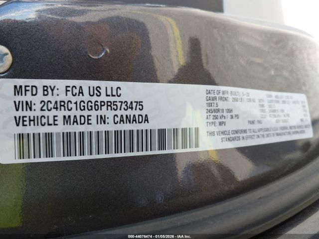 2023 CHRYSLER PACIFICA 2C4RC1GG6PR573475 Photo 8