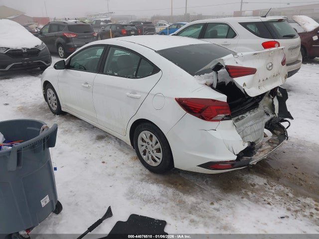 2019 HYUNDAI ELANTRA 5NPD74LF0KH455019 Photo 2