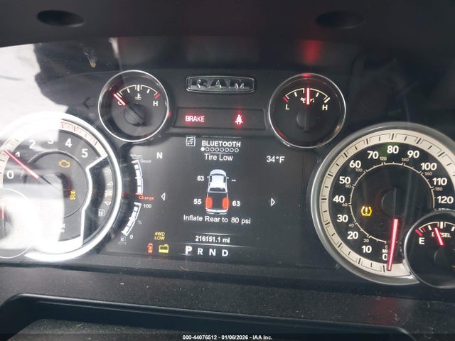 Aukcja sprzedaży 2018 Ram 2500 Laramie  4x4 6'4 Box, vin: 3C6UR5FL1JG326089, numer aukcji: 44076512