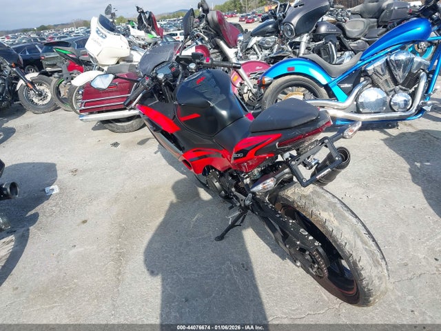 2025 Kawasaki Ex500 მანქანა იყიდება აუქციონზე, vin: ML5EXGG14SDA53253, აუქციონის ნომერი: 44076674