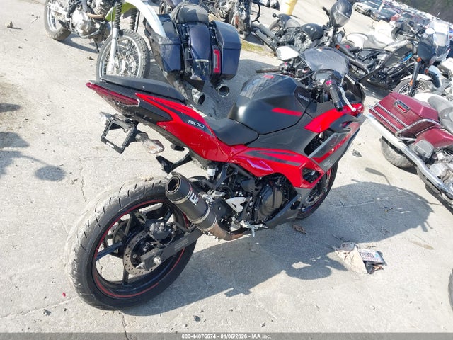 2025 Kawasaki Ex500 მანქანა იყიდება აუქციონზე, vin: ML5EXGG14SDA53253, აუქციონის ნომერი: 44076674