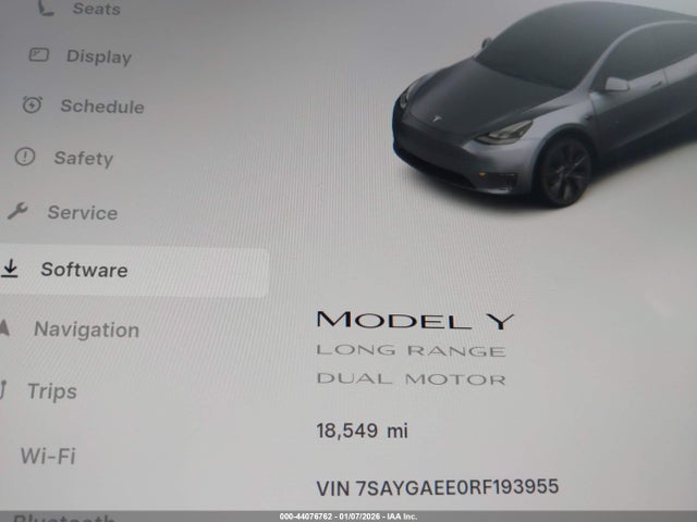 2024 TESLA MODEL Y 7SAYGAEE0RF193955 Photo 6