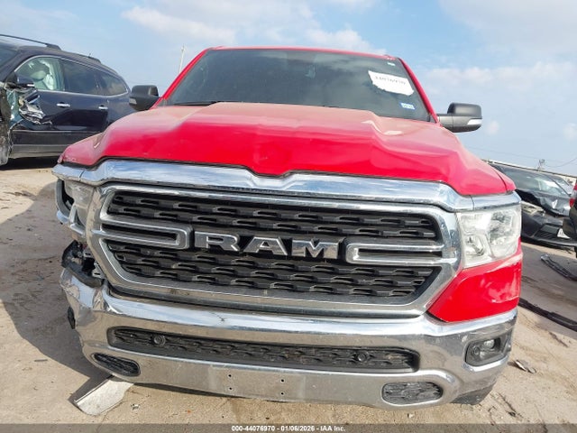 Aukcja sprzedaży 2022 Ram 1500 Lone Star  4x4 5'7 Box, vin: 1C6SRFFT9NN381917, numer aukcji: 44076970