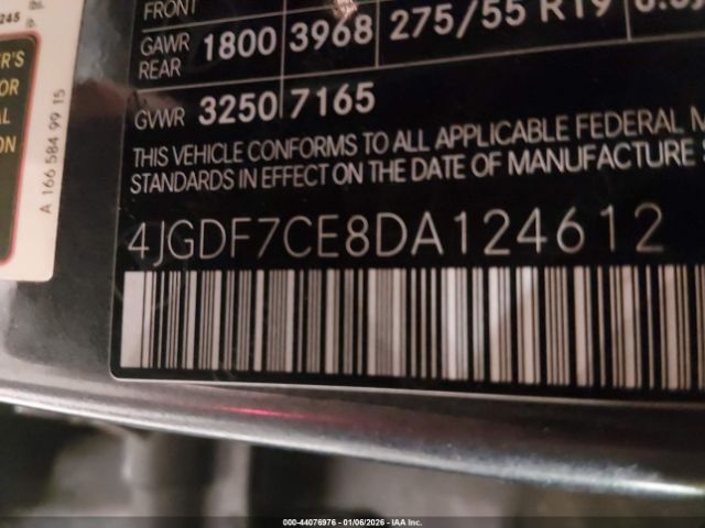 2013 MERCEDES-BENZ GL 450 4JGDF7CE8DA124612 Photo 8