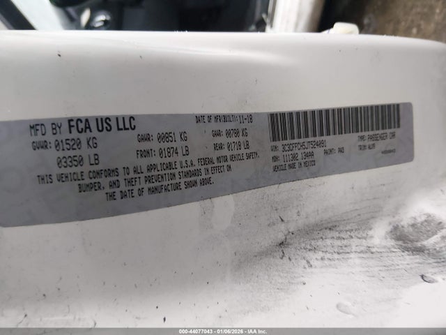 2018 FIAT 500 3C3CFFCH5JT524091 Photo 8