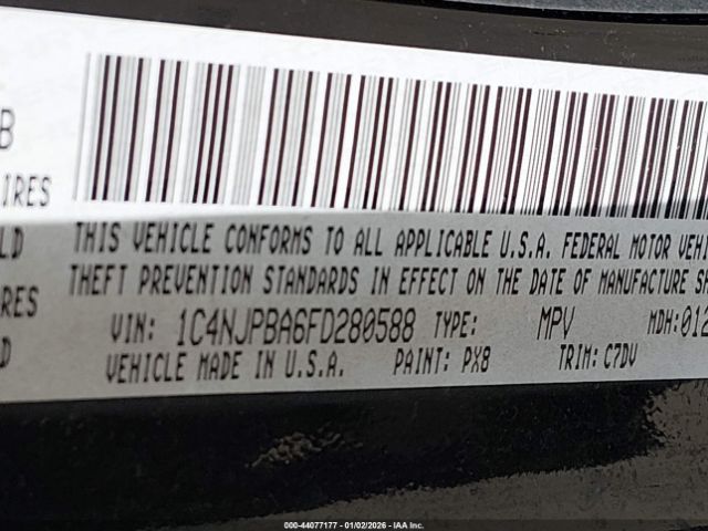 2015 JEEP PATRIOT 1C4NJPBA6FD280588 Photo 8