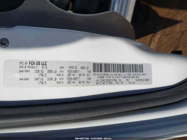 2016 CHRYSLER TOWN & COUNTRY 2C4RC1BGXGR147764 Photo 8