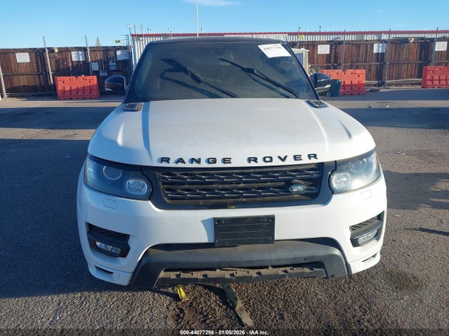 SALWS2VFXGA573109 Land Rover Range Rover Sport 3.0l V6 Supercharged Hse