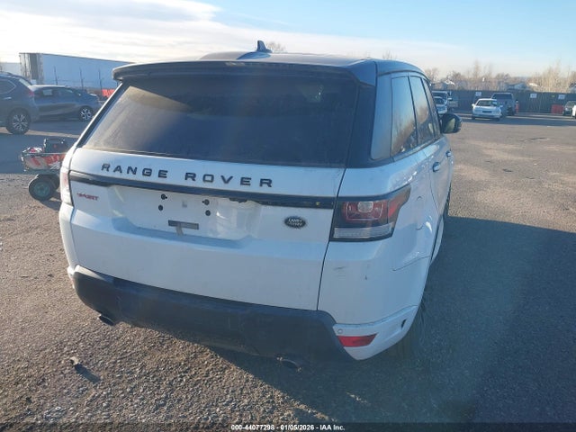 SALWS2VFXGA573109 Land Rover Range Rover Sport 3.0l V6 Supercharged Hse