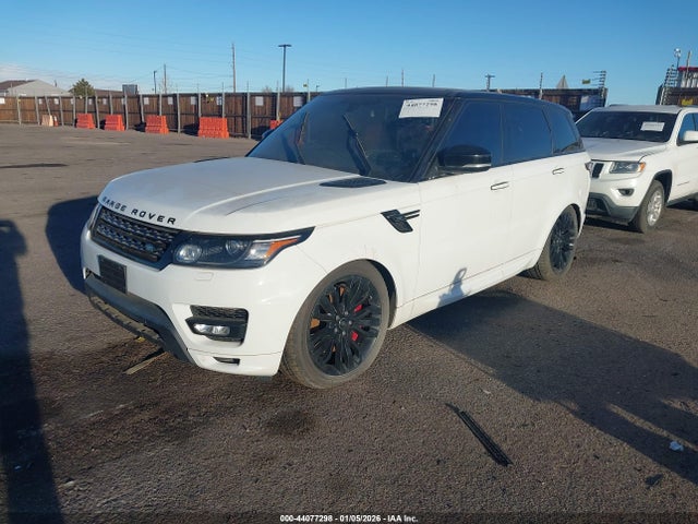 SALWS2VFXGA573109 Land Rover Range Rover Sport 3.0l V6 Supercharged Hse