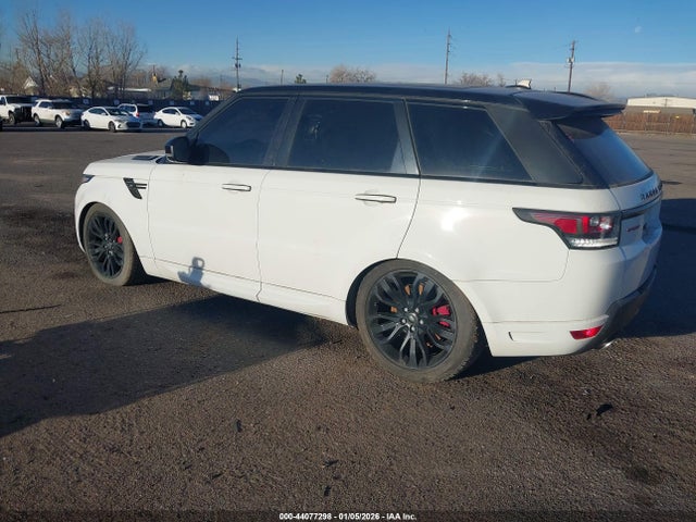 SALWS2VFXGA573109 Land Rover Range Rover Sport 3.0l V6 Supercharged Hse