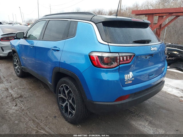 Продаж на аукціоні авто 2025 Jeep Compass Limited 4x4, vin: 3C4NJDCN5ST530276, номер лоту: 44077363