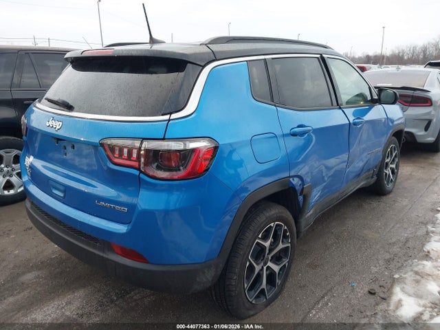 Продаж на аукціоні авто 2025 Jeep Compass Limited 4x4, vin: 3C4NJDCN5ST530276, номер лоту: 44077363