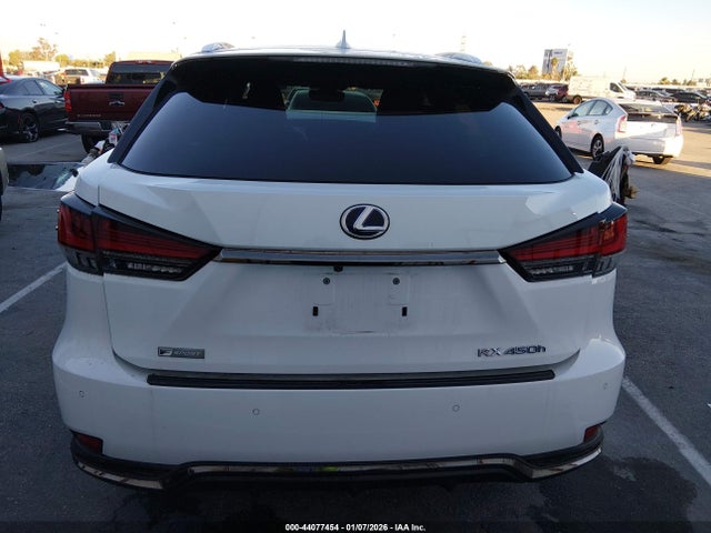 2T2YGMDA6MC057920 Lexus Rx 450h F Sport Handling