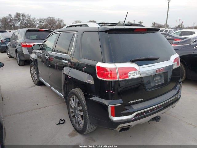 Продажа на аукционе авто 2016 Gmc Terrain Denali, vin: 2GKFLRE3XG6357135, номер лота: 44077486
