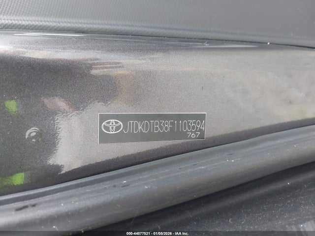 JTDKDTB38F1103594 Toyota Prius C Three