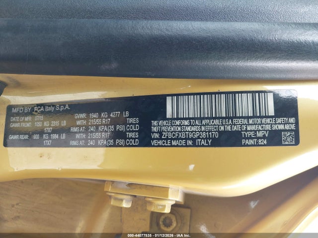 2016 FIAT 500X ZFBCFXBT9GP381170 Photo 8