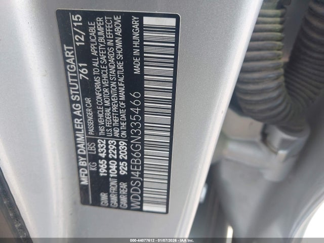 2016 MERCEDES-BENZ CLA 250 WDDSJ4EB6GN335466 Photo 8