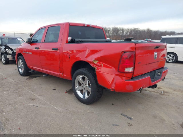 44077649 :رقم المزاد ، 1C6RD7KT1CS263402 vin ، 2012 Ram 1500 St مزاد بيع