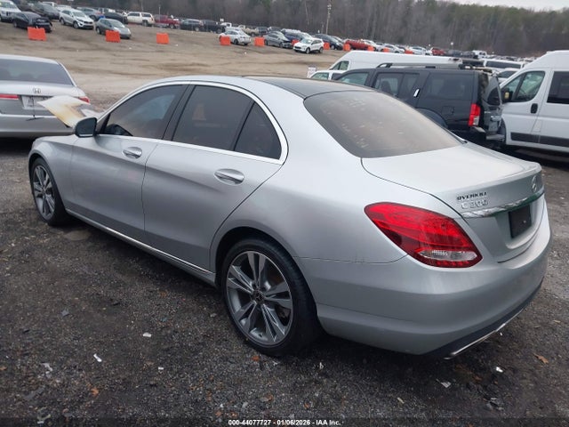 2018 Mercedes-benz C 300 მანქანა იყიდება აუქციონზე, vin: WDDWF4JB5JR323804, აუქციონის ნომერი: 44077727