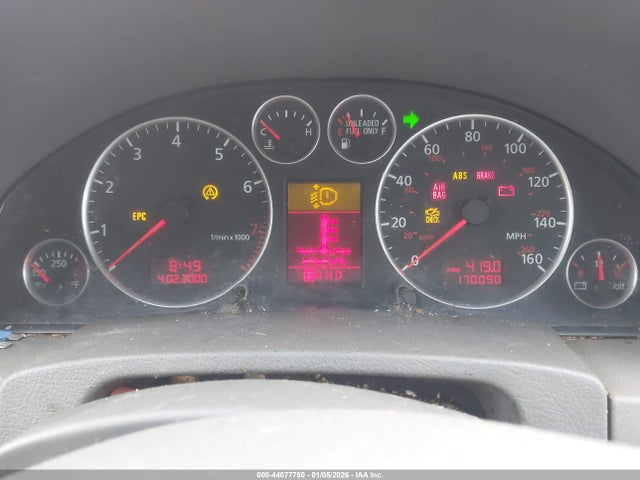 Aukcja sprzedaży 2003 Audi A6 3.0, vin: WAUJT54B93N025665, numer aukcji: 44077750