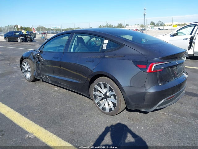 Продаж на аукціоні авто 2025 Tesla Model 3 Long Range Rear-wheel Drive/standard Rear-wheel Drive, vin: 5YJ3E1EA1SF045233, номер лоту: 44077870