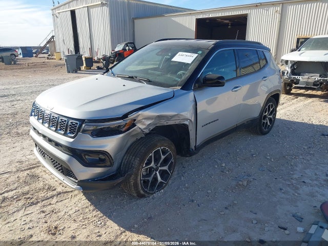 44078104 :رقم المزاد ، 3C4NJDCN0ST614876 vin ، 2025 Jeep Compass Limited 4x4 مزاد بيع