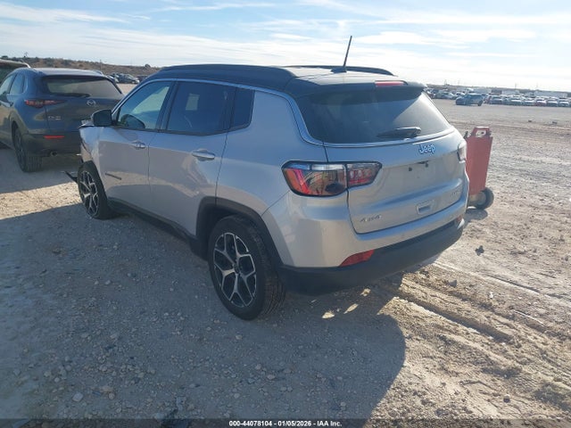44078104 :رقم المزاد ، 3C4NJDCN0ST614876 vin ، 2025 Jeep Compass Limited 4x4 مزاد بيع