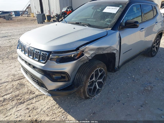 44078104 :رقم المزاد ، 3C4NJDCN0ST614876 vin ، 2025 Jeep Compass Limited 4x4 مزاد بيع