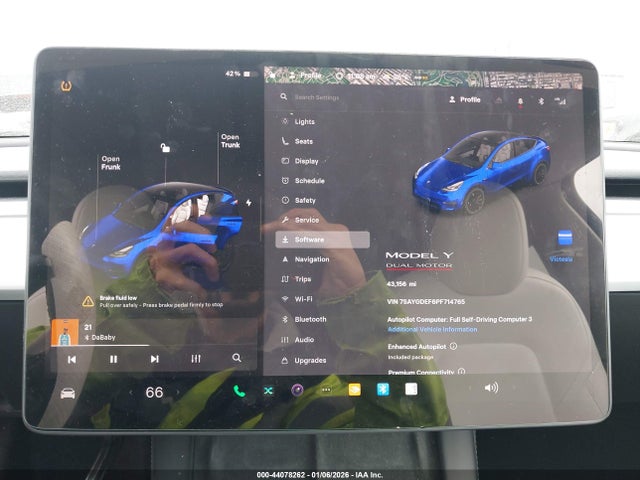 2023 TESLA MODEL Y 7SAYGDEF6PF714765 Photo 6