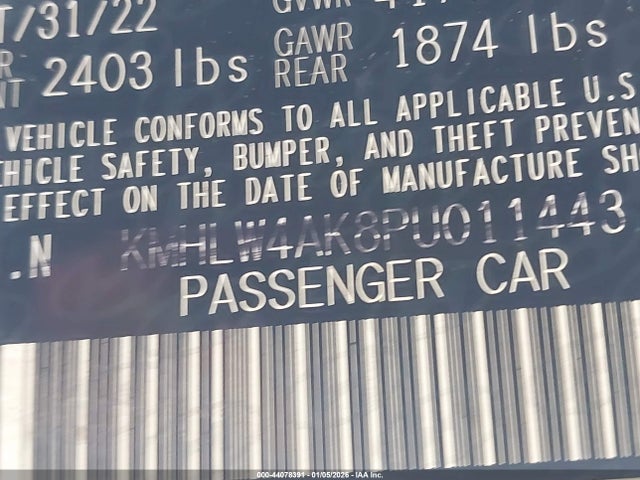 2023 HYUNDAI ELANTRA N KMHLW4AK8PU011443 Photo 8