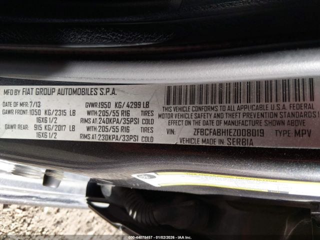 2014 FIAT 500L ZFBCFABH1EZ008019 Photo 8