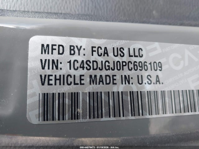 2023 DODGE DURANGO 1C4SDJGJ0PC696109 Photo 8