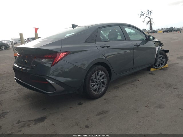 KMHLM4DJ3SU158612 Hyundai Elantra Hybrid Blue
