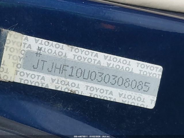 2003 LEXUS RX 300 JTJHF10U030308085 Photo 8