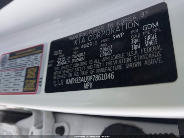 KNDJ33AU9P7861046 KIA SOUL EX