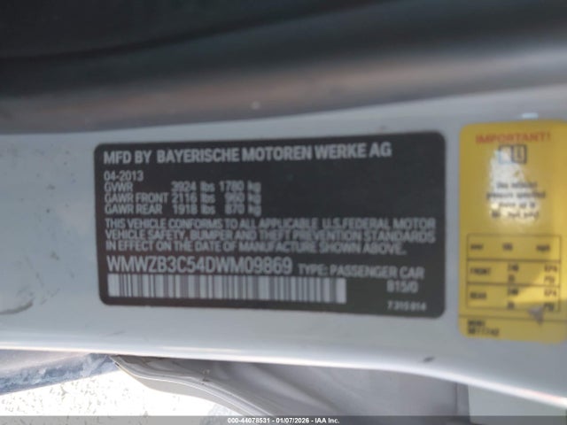 2013 MINI COUNTRYMAN WMWZB3C54DWM09869 Photo 8