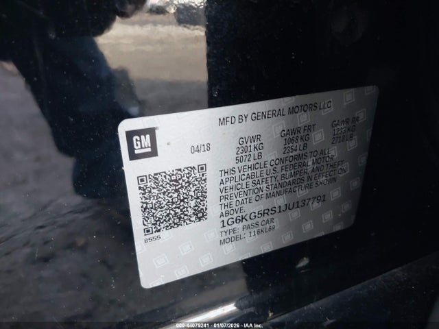 2018 CADILLAC CT6 1G6KG5RS1JU137791 Photo 8