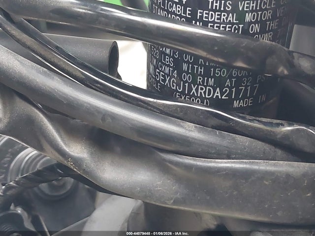 ML5EXGJ1XRDA21717 Kawasaki Ex500 A/b