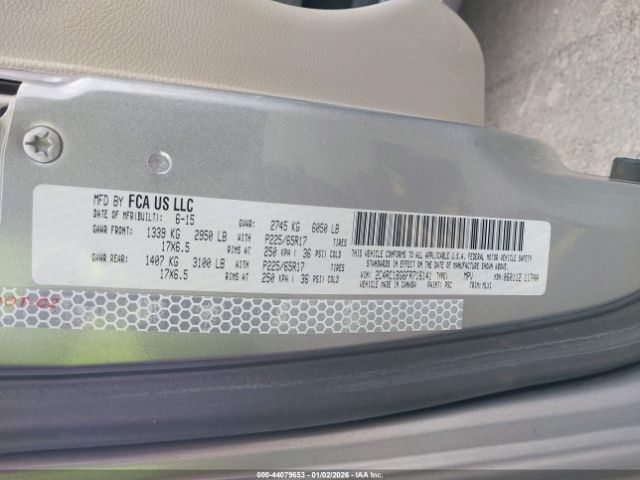 2015 CHRYSLER TOWN & COUNTRY 2C4RC1BG6FR716141 Photo 8