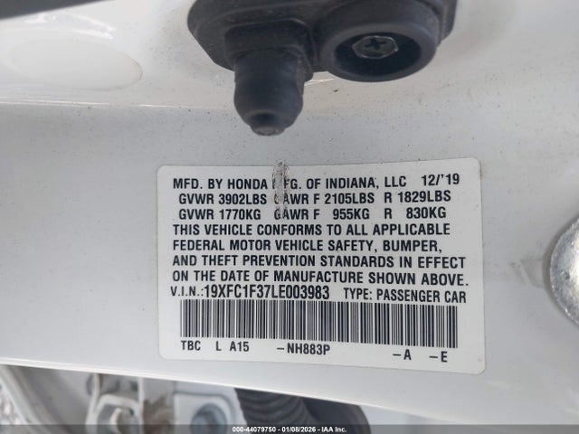19XFC1F37LE003983 Honda CIVIC EX