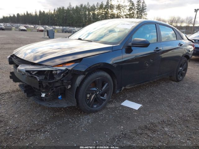 2021 HYUNDAI ELANTRA 5NPLM4AG0MH000240 Photo 1